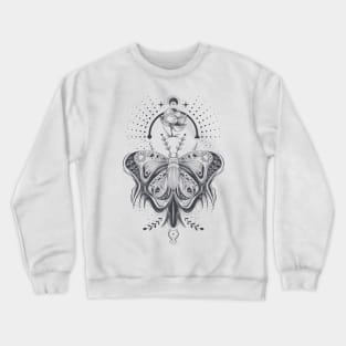 Butterfly Abstract Crewneck Sweatshirt